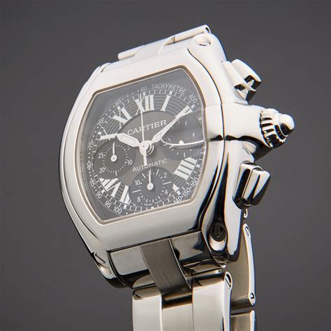 used cartier roadster chronograph|used cartier roadster for sale.